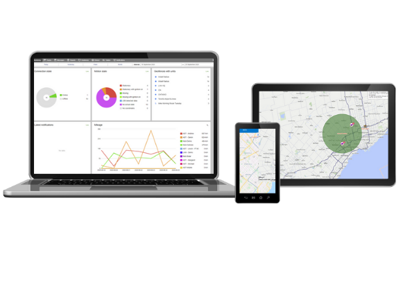 GPS fleet tracking software